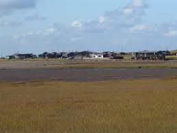 View across to the Black  Huts